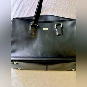 CANALI Saffiano Leather Briefcase new